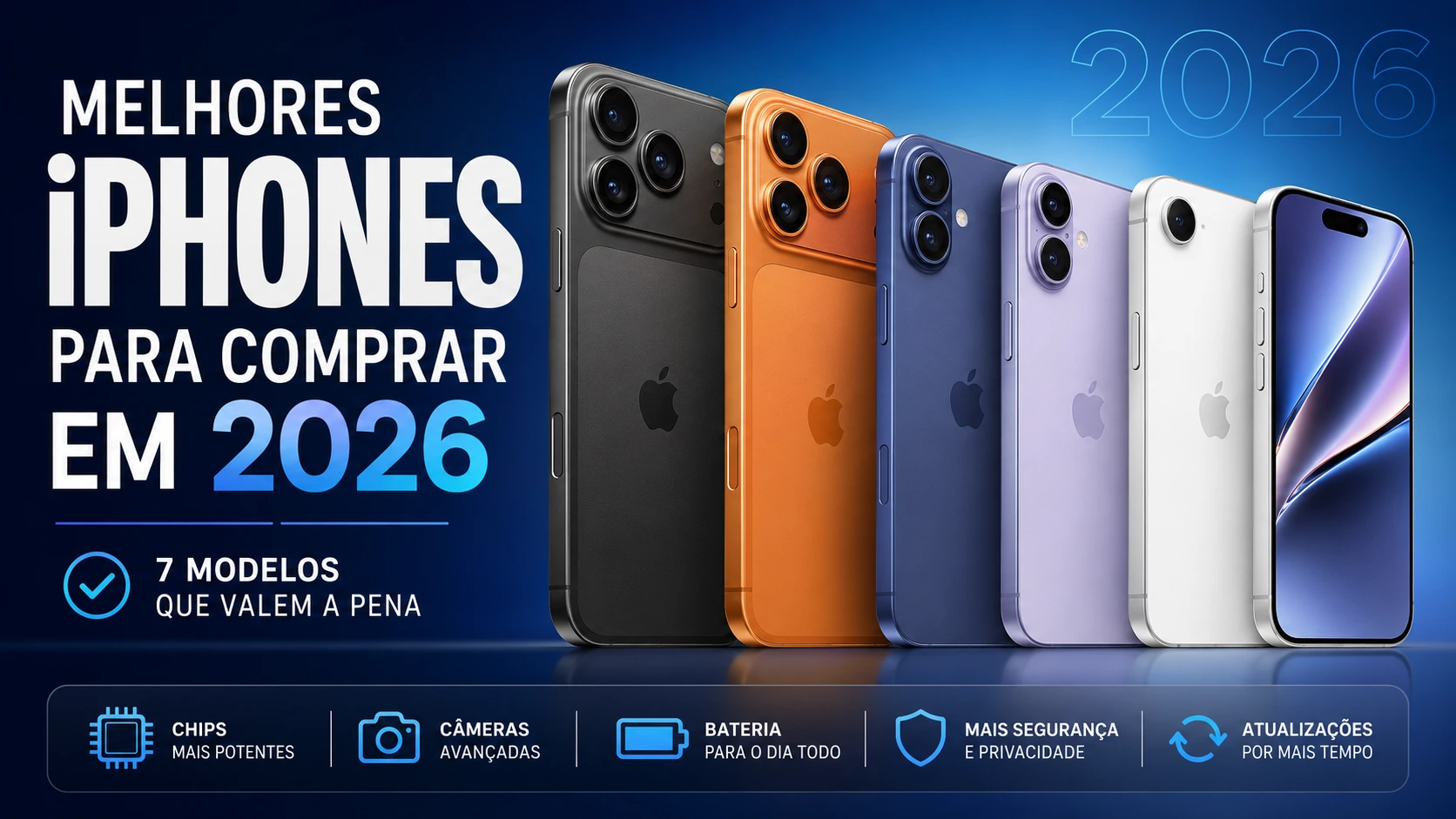 melhor iphone pra comprar